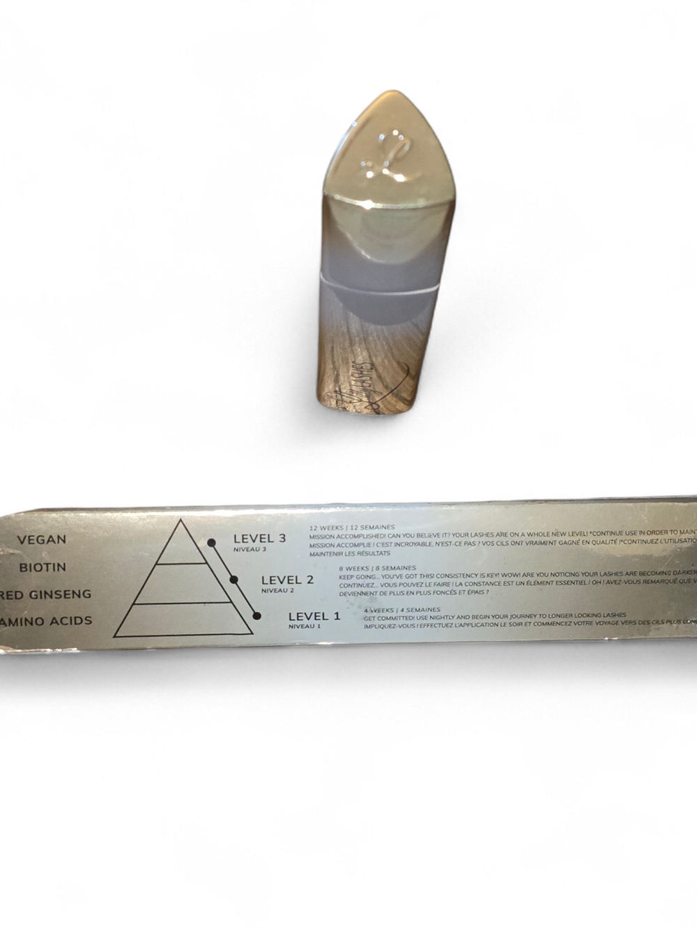 NEW Lilly Lashes Level Up Lash Enhancing Serum - Gold & White - Picture 7 of 8